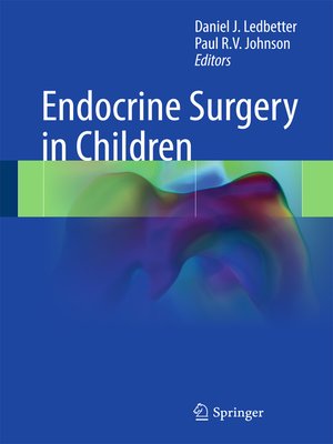 cover image of Endocrine Surgery in Children